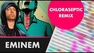 Eminem on Chloraseptic Remix  Lyrics Rhymes Highlighted 091 [upl. by Mariande]