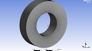 ✅ ANSYS MESHING  Hexahedral Mesh  Intermediate Tutorial 3  Part 22 [upl. by Clementas]