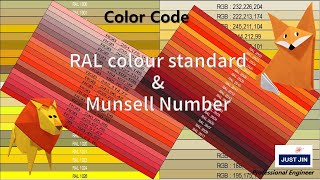 RAL과 Munsell Color system은 무엇일까요 [upl. by Frayda]