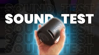 Sony SRS XB13 Wireless Speaker Review  Sound Test [upl. by Onfre690]