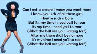 Nicki Minaj  Encore 07 Lyrics Video [upl. by Gerrit558]