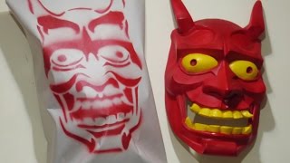 Hannya mask process [upl. by Scotti903]