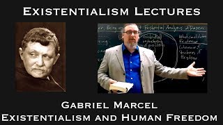 Gabriel Marcel  Existentialism and Human Freedom  Existentialist Philosophy amp Literature [upl. by Cello820]