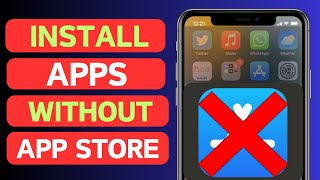 How to Download Apps Without App Store  Install App Without App Store in iPhone iPad iOS 18 [upl. by Thaddaus339]