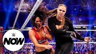 Ronda Rousey makes her return to Raw WWE Now Jan 31 2022 [upl. by Amora]