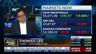 Fundstrats Tom Lee hints at his December projections [upl. by Orazal]