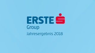 Pressekonferenz im Livestream ERSTE Group Jahresergebnis 2018 [upl. by Willdon342]