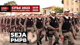 Live Tira Dúvidas  CFSd PM 2023 Exame de Aptidão Física [upl. by Margarete]