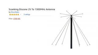 0263 ¿Cómo funciona la antena DISCONO VHF  UHF multibanda Discone por XQ2CG [upl. by Yttel]