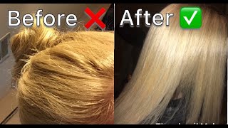 Wella T18 Toner  How to get rid of brassy hair [upl. by Arlinda]