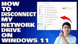 How To Disconnect My Network Drive on Windows 1011 Guide [upl. by Haldis]