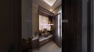 quotDivine Sanctuaries Inspiring Pooja Room Designs for Your Homequot flatinterior interiordesign home [upl. by Aretta]