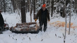 Today We Had Troubles Off Grid Homesteading With The Skinners In Northern Canada [upl. by Prosperus594]