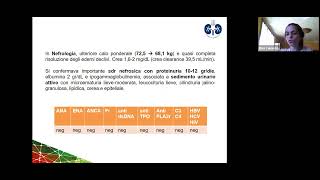 Glomerulonefriti postCovid dallepidemiologia alla terapia [upl. by Ahseina]