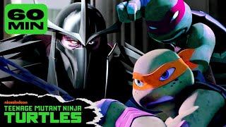 64 MINUTES of Every Shredder Battle with the Ninja Turtles 🥷  TMNT [upl. by Morley593]