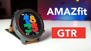 مميزات وعيوب الساعة الذكية Amazfit GTR [upl. by Alakcim430]