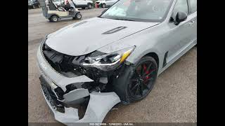 Kia Stinger GT2 Damaged [upl. by Westphal]