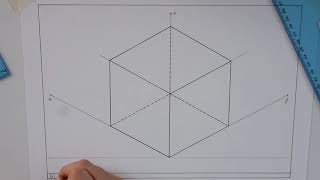 Cubo in Assonometria Isometrica [upl. by Hugh]