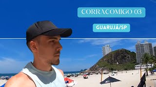 CORRIDA de CARNAVAL no GUARUJÁ  CorraComigo03 vlog [upl. by Attiuqram]