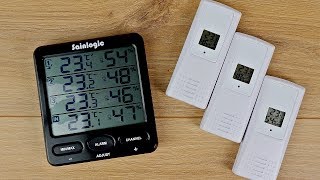 Funk Thermometer amp Hygrometer  Sainlogic Wetterstation  Test amp Fazit [upl. by Bowerman]