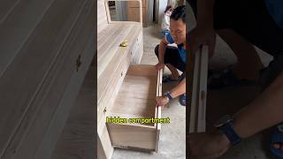 A hidden compartment is built into the sofa bed woodworking diy furniture sofabed ngocsyh asmr [upl. by Ahteres]