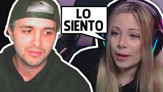 Dalas debate con la novia de AuronPlay 🔴 SE DISCULPA Y LO ARREGLAMOS 👉Lo que pasó con Sara Biyín [upl. by Jeanna]