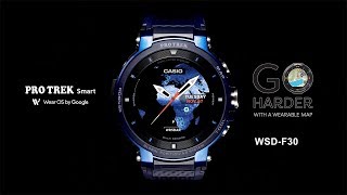 PRO TREK Smart WSDF30 Promotion Movie  CASIO [upl. by Happy]