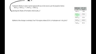 Heats of Formation Example [upl. by Xyno]