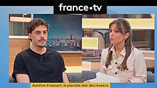 Aurélien Froissart  first EXCLUSIVE INTERVIEW on French Television [upl. by Tadeas]