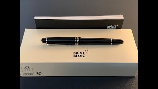 Montblanc Meisterstuck 145 EF Is it worth it You decide [upl. by Illoh]