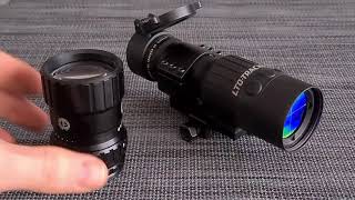 Leupold LTO TRACKER HD  LTO TRACKER HD 2 Okular eyepiece lens mit Helligkeit Regelung [upl. by Aikahc792]