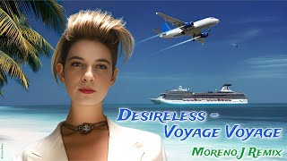 Desireless  Voyage Voyage Moreno J Remix Ai Art 4K [upl. by Annahsit]