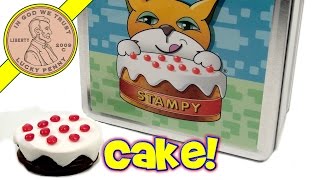 Stampy Limited Edition Lunch Box amp Shirt LPSDave Makes Stampy Minecraft Cakes [upl. by Caty942]