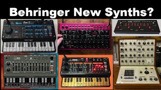 Behringer where are these new synths [upl. by Gnek]