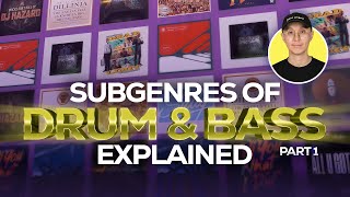 Top Subgenres of DNB Explained w examples [upl. by Therron190]