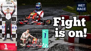 The 2nd round of Lithuania Kart Championship  MLOG 005 [upl. by Oirifrop]