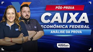 Análise da Prova  Concurso Caixa 2024  Alfacon [upl. by Noelopan539]