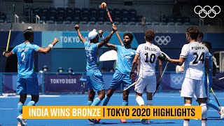 India win bronze after 41 years 🥉🇮🇳  Tokyo2020 Highlights [upl. by Oinafipe]