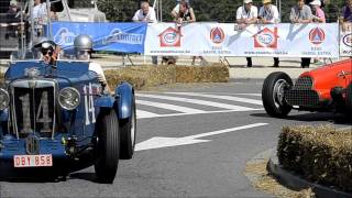 Course de vieilles voitures  Classic Car  Grand Prix de Bruxelles [upl. by Quitt376]