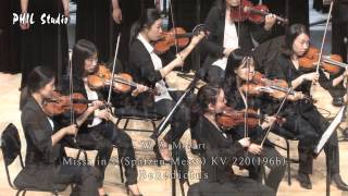 노엘합창단 Mozart Missa in CSpatzen MesseKV 220196b [upl. by Laerol]