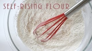 How to Make SelfRising Flour Substitute  Homemade Recipe [upl. by Lechar]