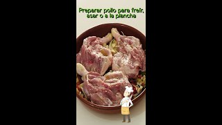 Te enseño cómo abrir y preparar los muslos de pollo como un carnicer para cocinarlos fácilmente [upl. by Hallutama332]