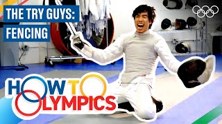 How Olympic Fencing Works ft The Try Guys [upl. by Anamor]