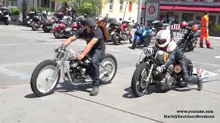 Harley Davidson Big Hill Event Switzerland 2022 Old Town Willisau Part 1 [upl. by Neved]