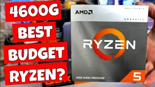 AMD Ryzen 5 4600G 6 Core Budget Gaming CPU 1080p Gaming Under £90 [upl. by Halli338]