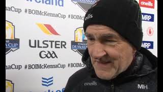 MICKEY HARTE SPEAKS AFTER DERRY V DONEGAL  2024 MCKENNA CUP FOOTBALL FINAL [upl. by Emmuela656]