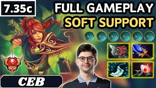 735c  Ceb WINDRANGER Soft Support Gameplay  Dota 2 Full Match Gameplay [upl. by Leimad]