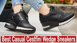 Cestfini Wedge Sneakers Review The Ultimate Fusion of Fashion and Functionality [upl. by Drawyah]