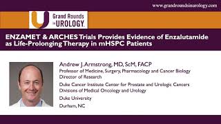 ENZAMET amp ARCHES Trials Provides Evidence of Enzalutamide as Life Prolonging Therapy in mHSPC [upl. by Ehcropal736]