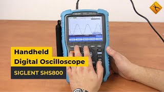 SIGLENT SHS800 Handheld Digital Oscilloscope [upl. by Gibun]